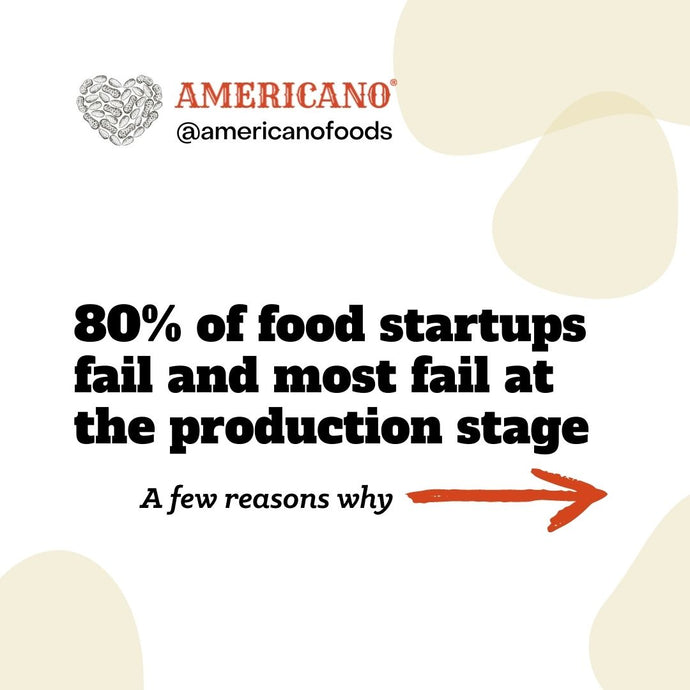 80% of food startups fail....why?