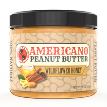 Load image into Gallery viewer, Wildflower Honey + Cinnamon Peanut Butter (15oz)
