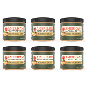 *PRE-ORDER*- FREE SHIPPING: 6 Pack Cinnamon Roasted Almond Butter (5.6lbs)